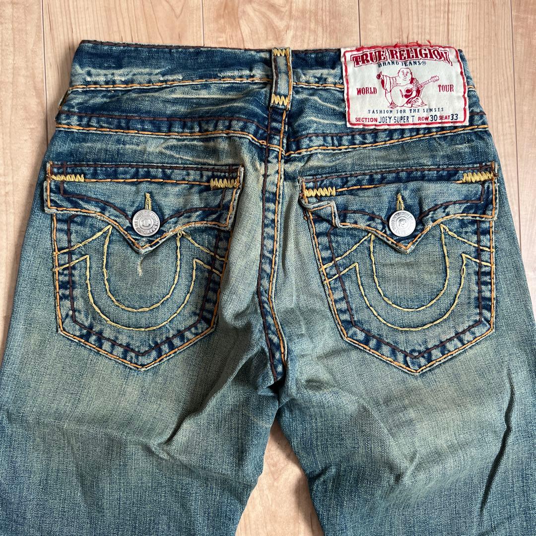 TRUERELIGION メンズ　デニムパンツ　ブーツカット　フレア
