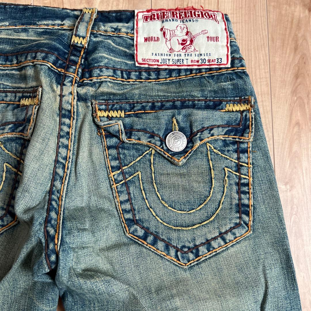 TRUERELIGION メンズ　デニムパンツ　ブーツカット　フレア