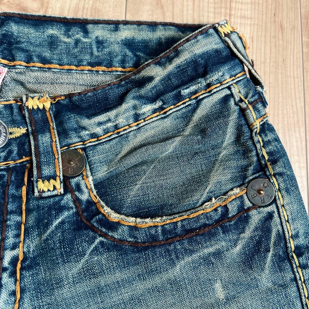TRUERELIGION メンズ　デニムパンツ　ブーツカット　フレア