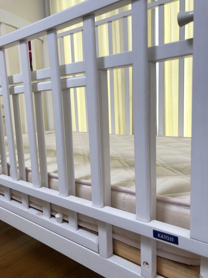 【専用】【直接引取:神奈川】KATOJI ベビーベッド ハイポジションマットなし