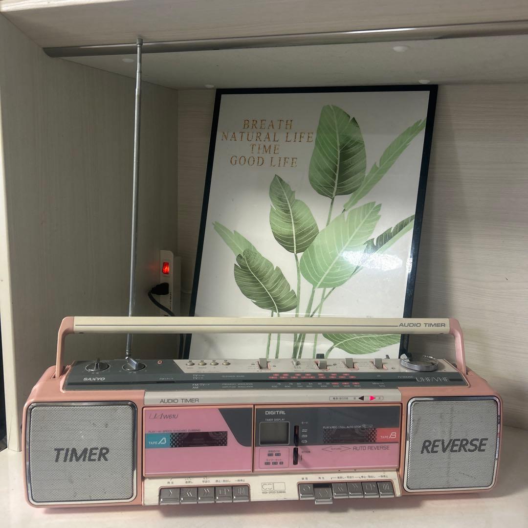 SANYO U4 W61U ラジカセ