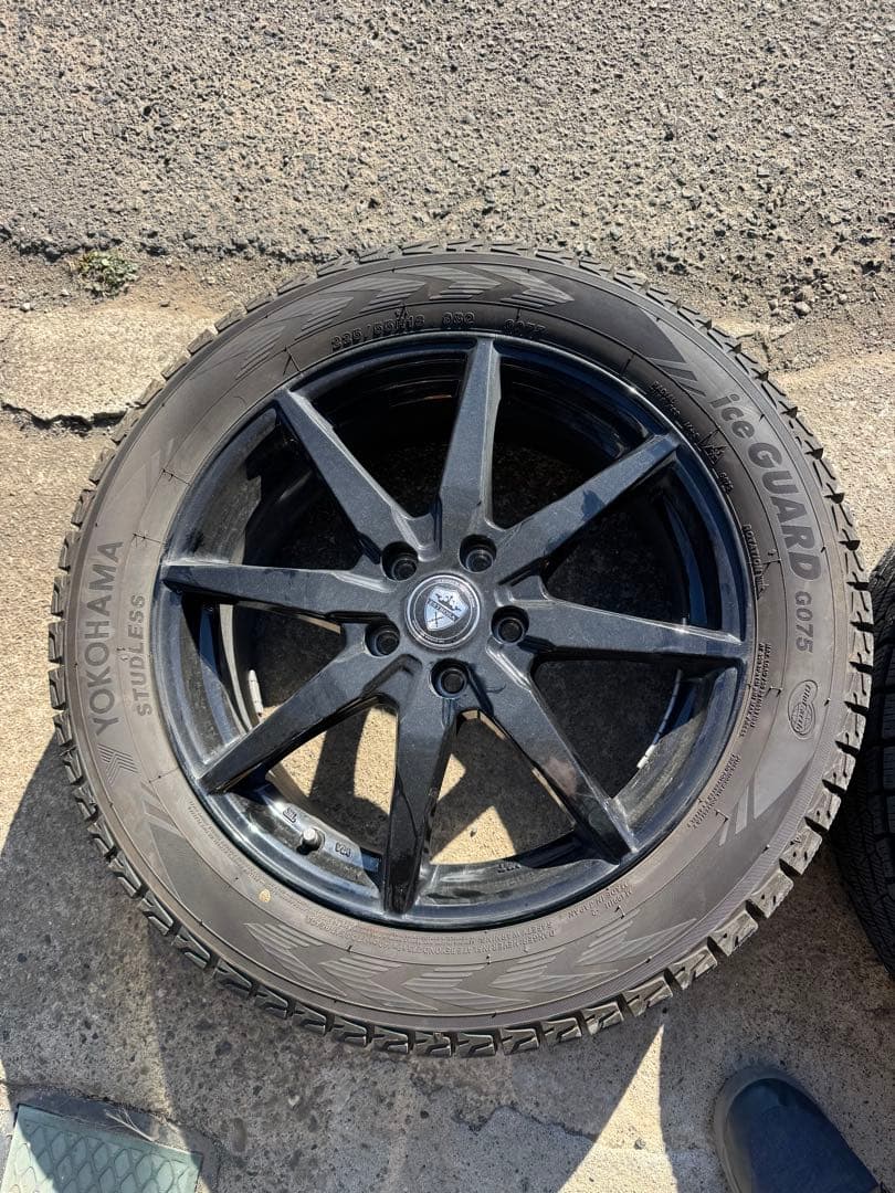 takaotomami バリ溝　ice GUARD G075 225/55