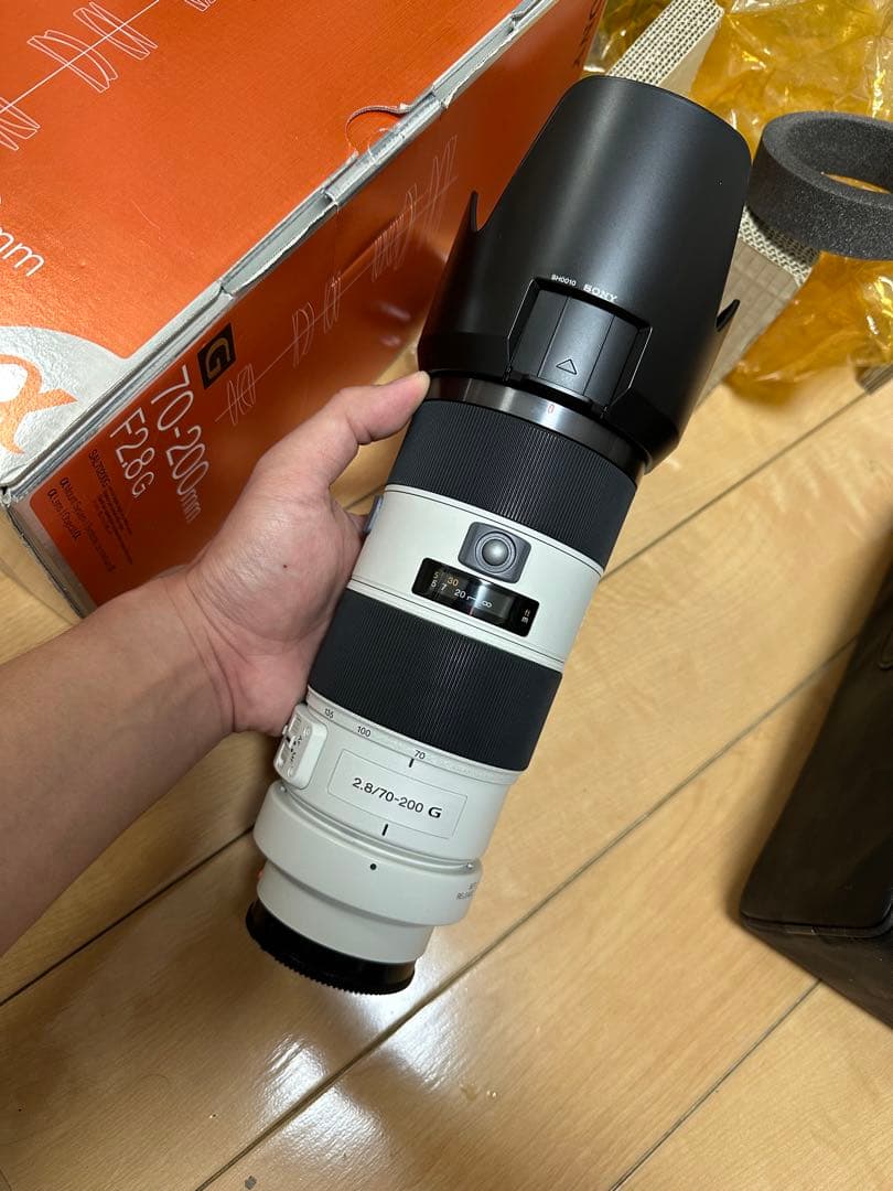 美品Sony sal 70-200mm F2.8 G SSM Aマウントレンズ