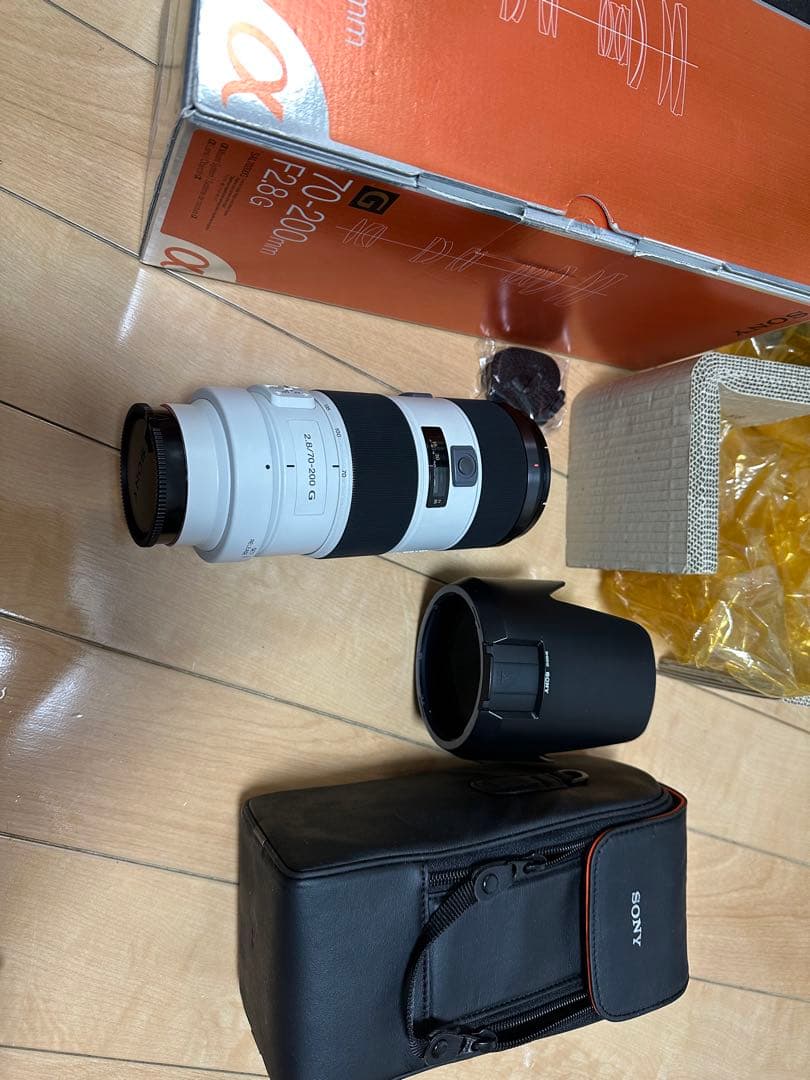 美品Sony sal 70-200mm F2.8 G SSM Aマウントレンズ