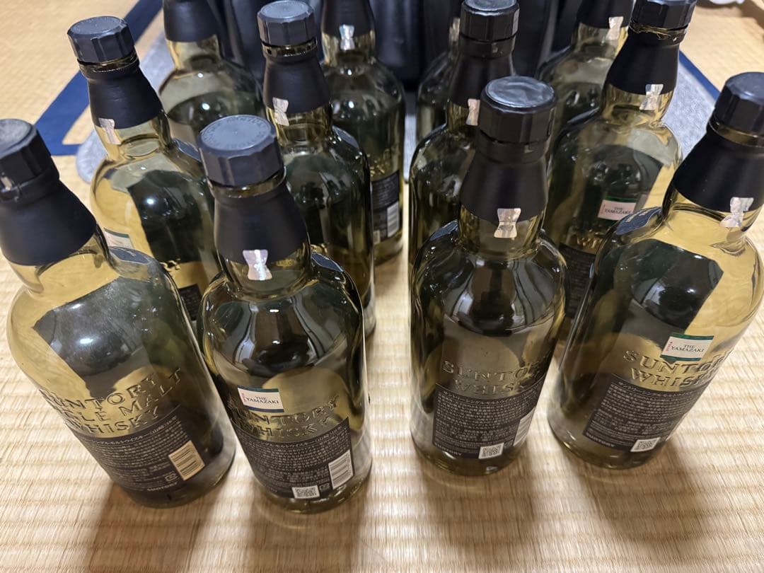 山崎18年　空瓶　12本　G