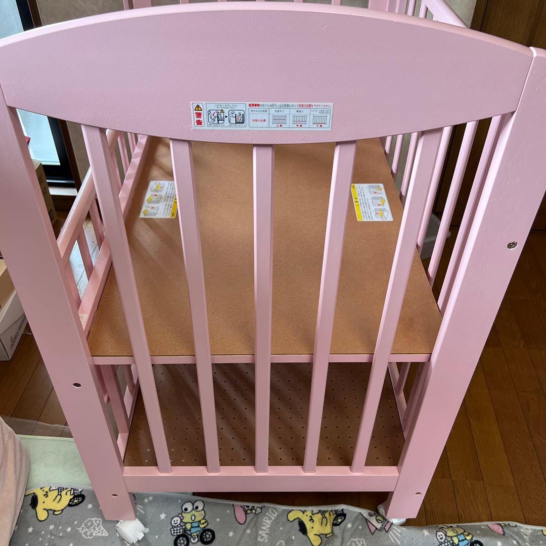 ラム星人KATOJI カトージ ハイポジション ミニ ベビーベッド
