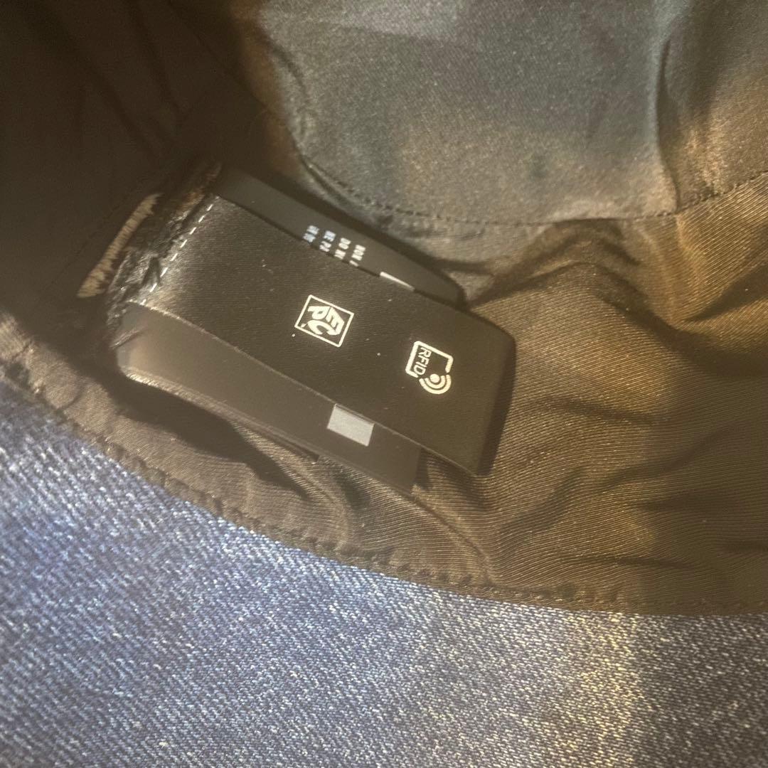 MIU MIU デニム バケットハット フリンジ ロゴ