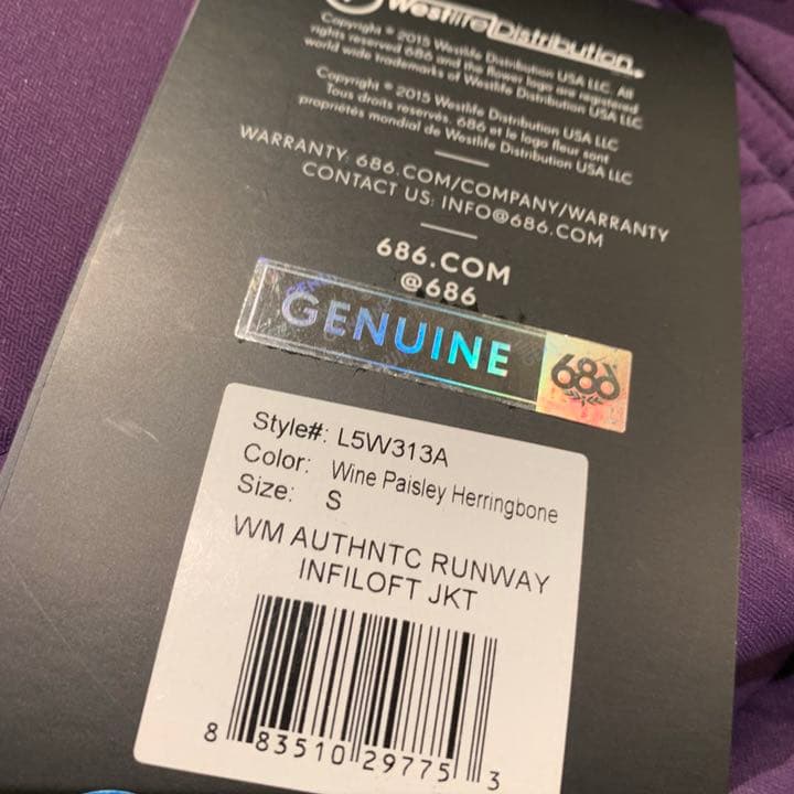 ６８６ レディース ウエア ジャケット Sサイズ