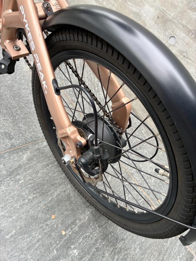 【引き取り限定】X20 折りたたみ電動アシスト自転車 Pykes Peak