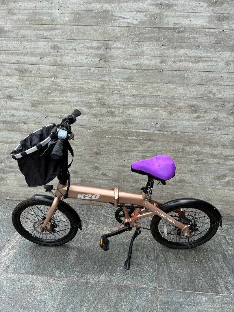 【引き取り限定】X20 折りたたみ電動アシスト自転車 Pykes Peak