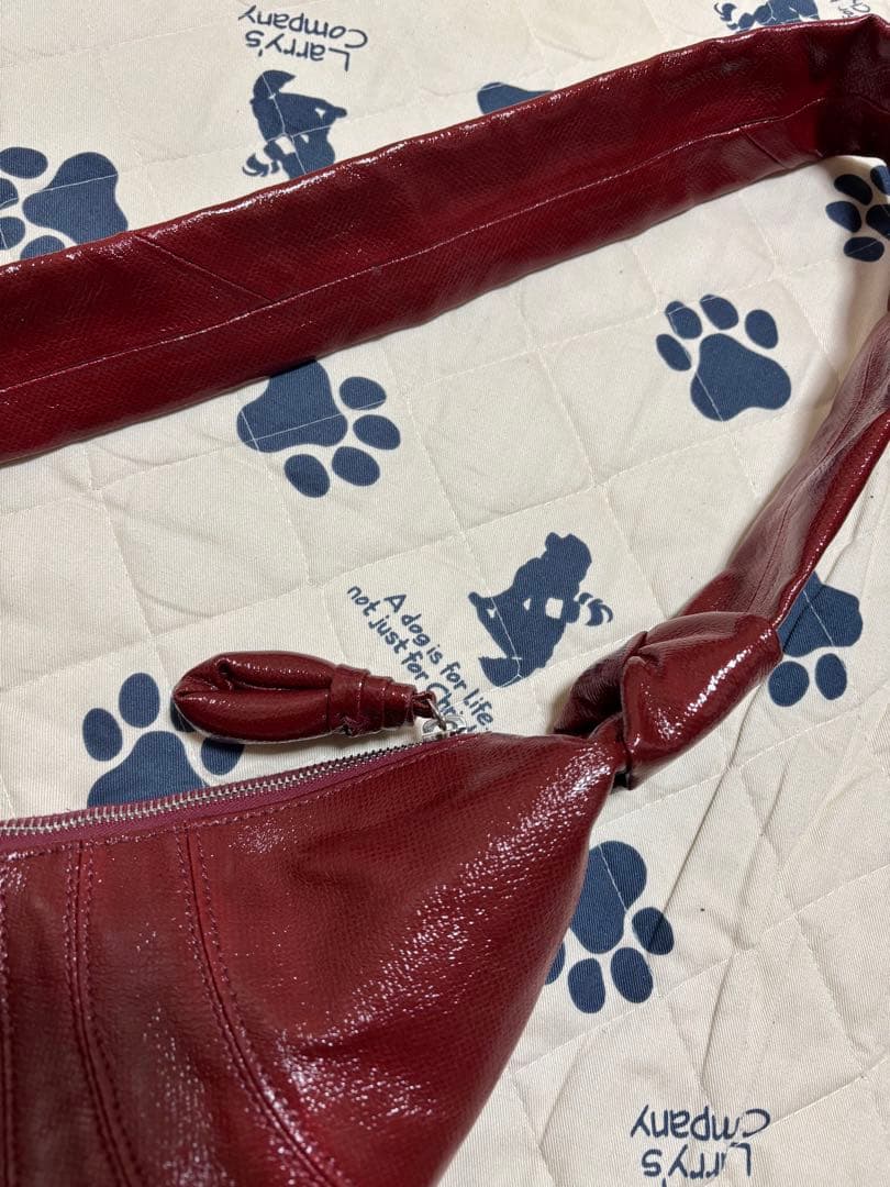 LEMAIRE ルメール クロワッサンバッグ コーテッドコットンキャンバス S