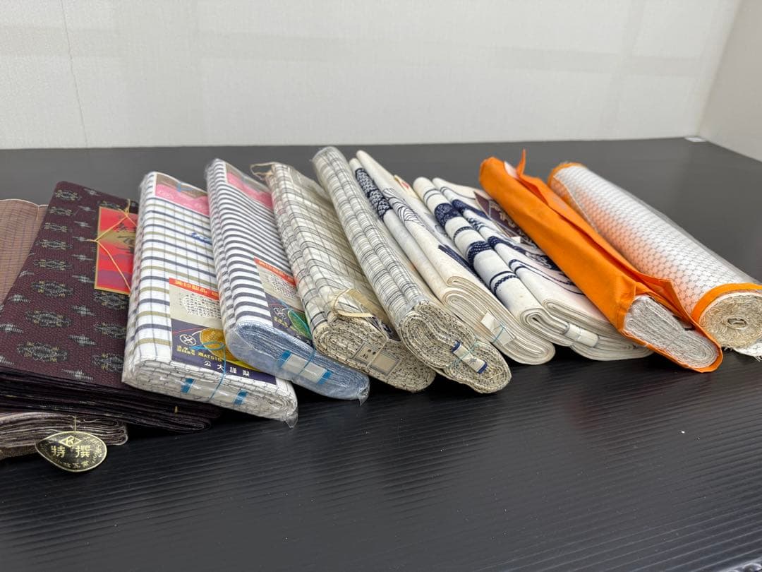 100)着物　浴衣　反物　11点セット　全て綿　着尺