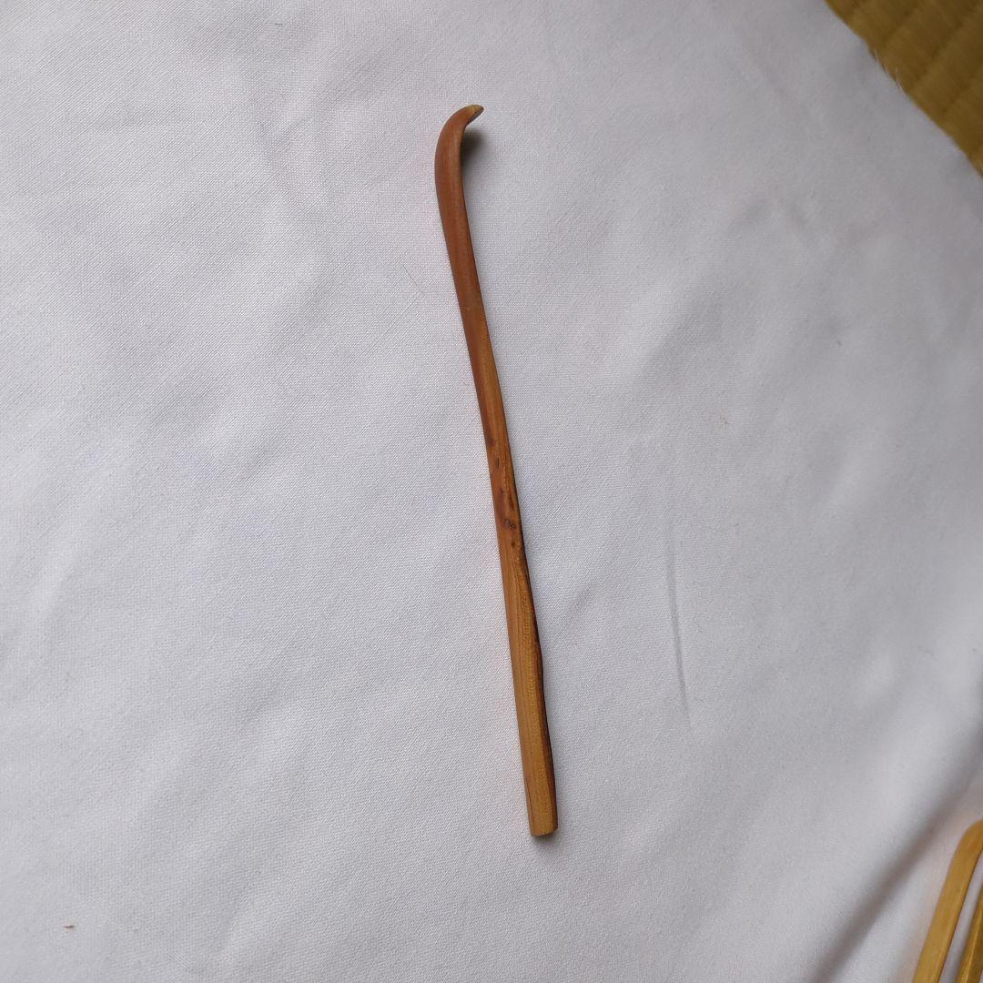 最終値段！茶杓松竹梅３本セット共箱入り　久田家１１代　無適斉宗匠箱書き