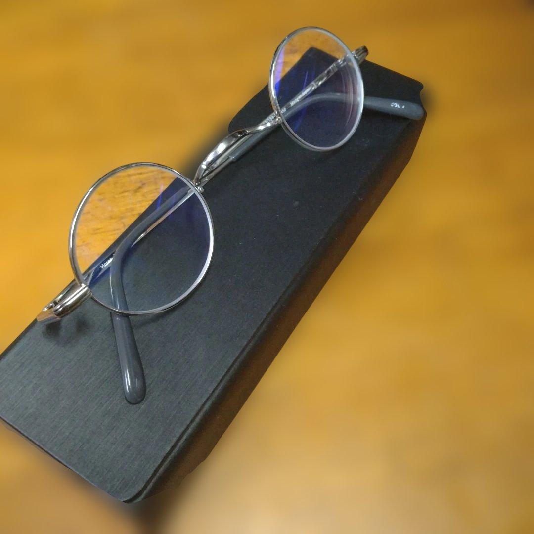 MAHITO ラウンドメタルフレーム眼鏡 一山