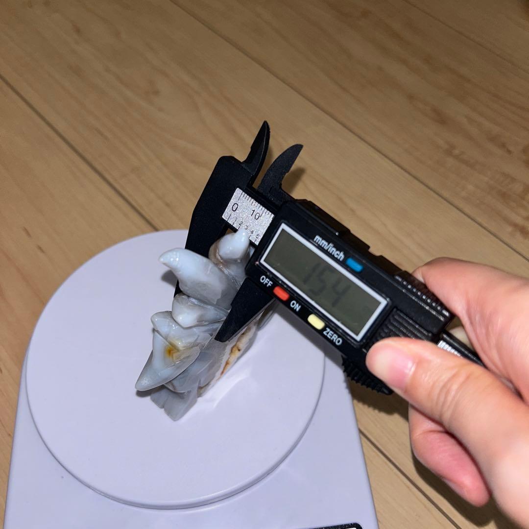 高品質 九尾 狐 瑪瑙 ドゥルージー 結晶 天然石