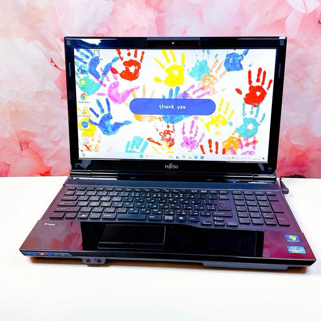 core i7❤️新品SSD✨windows11 ノートパソコン✨オフィス カメラ