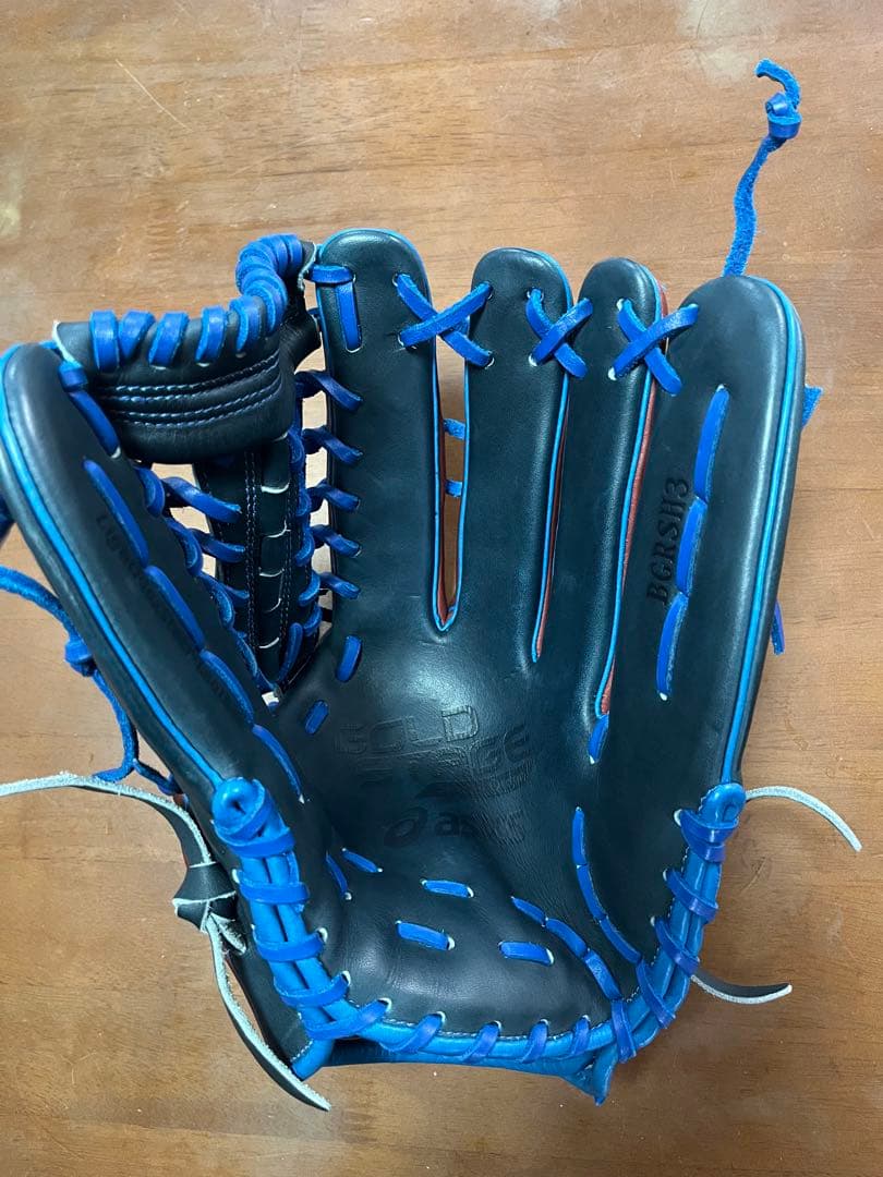 アシックス　ゴールドステージ　スペシャルオーダー　軟式グローブ　外野手用