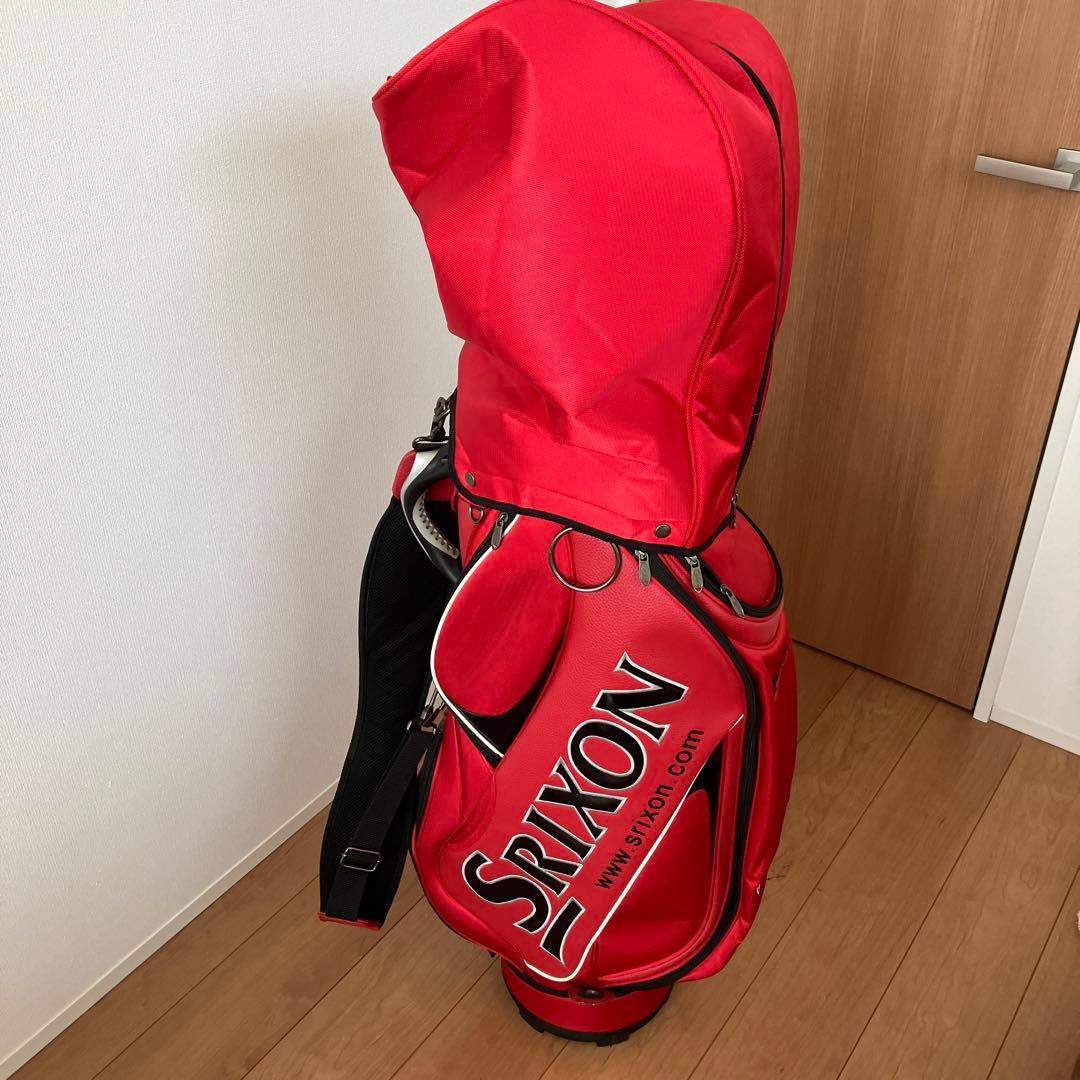 SRIXON キャディバッグ 赤黒