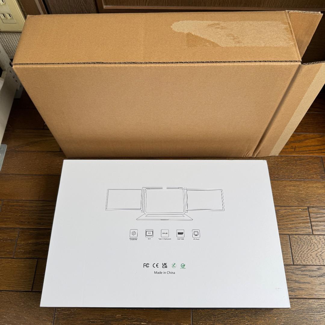 トリプルモニター デュアルモニター モバイルモニター Mac対応 外付けモニター