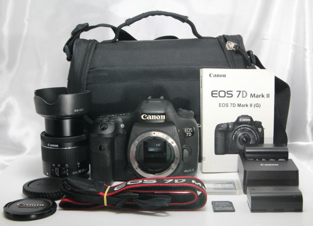 ❤スマホ転送OK✨高級機♪Canon EOS 7D MARKII♪付属品豪華❤