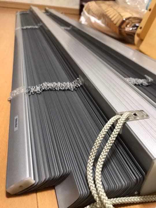 美品NICHIBEI(ニチベイ) アルミスラット遮熱ブラインド ユニタッチ25