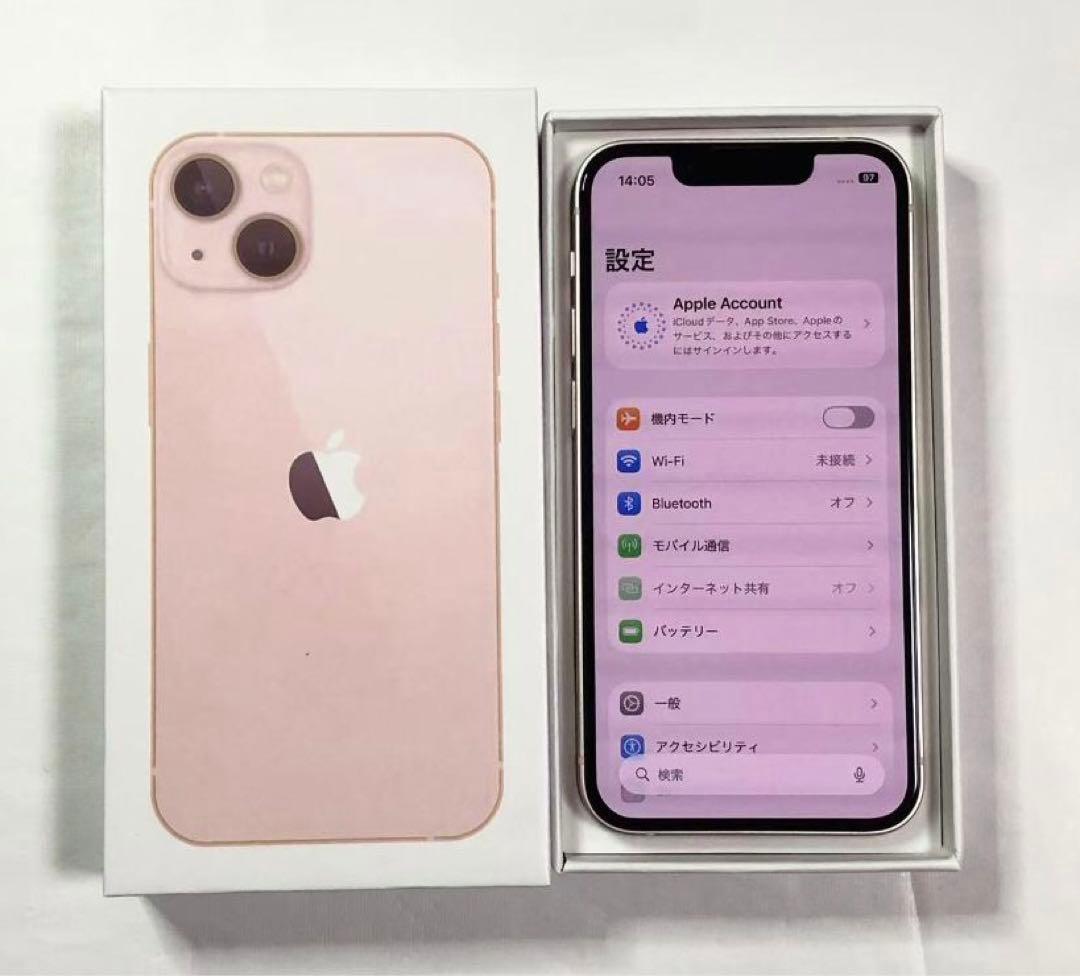 iPhone 13 mini 256GB SIMフリー ピンク 未使用