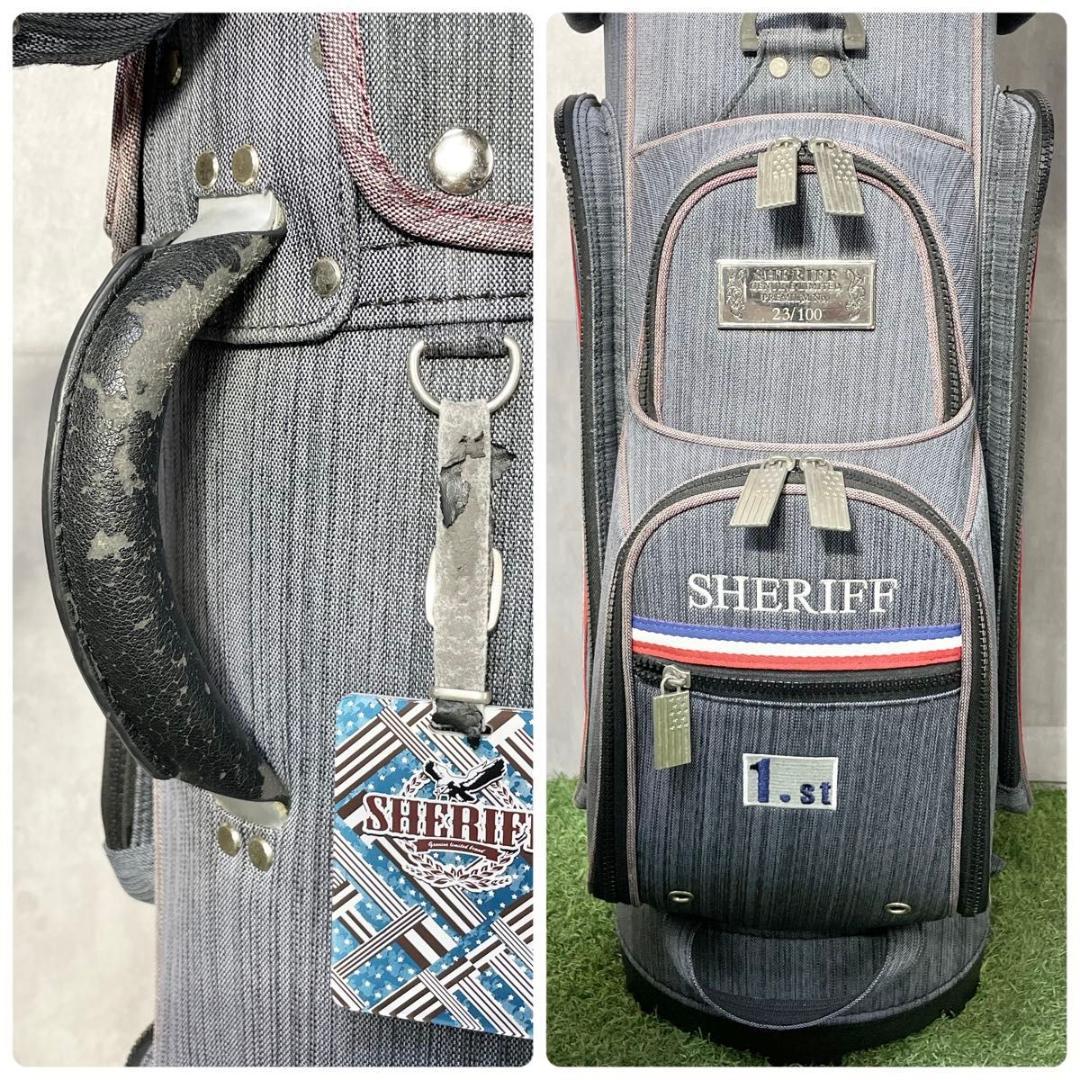 【激レア】シェリフ SHERIFF キャディバッグ ゴルフバッグ 100個限定