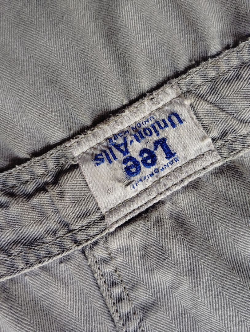 リー　Lee　ユニオンメイド　UNIONMADE　つなぎ　オールインワン　刺繍