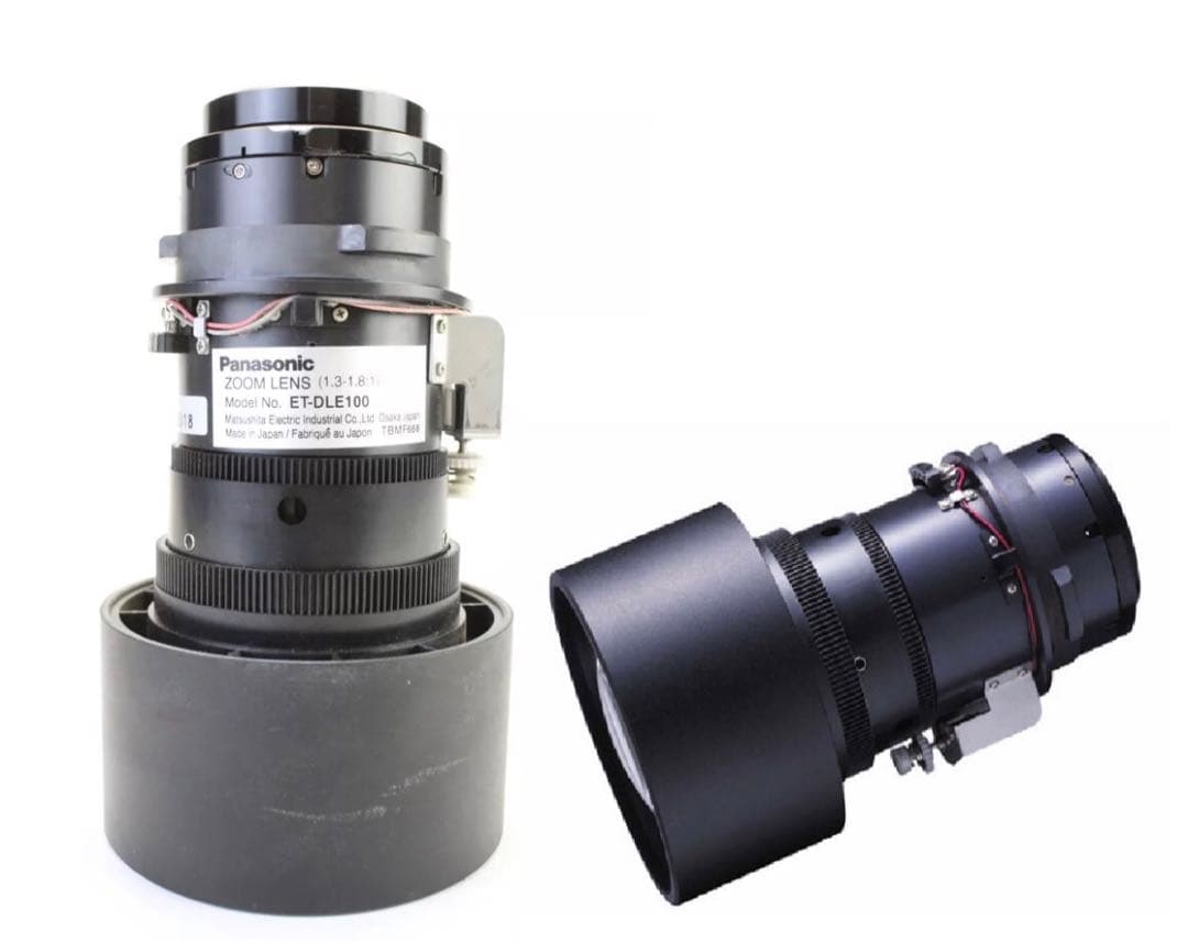 PANASONIC プロジェクター用短焦点レンズ ET-DLE100　2本セット