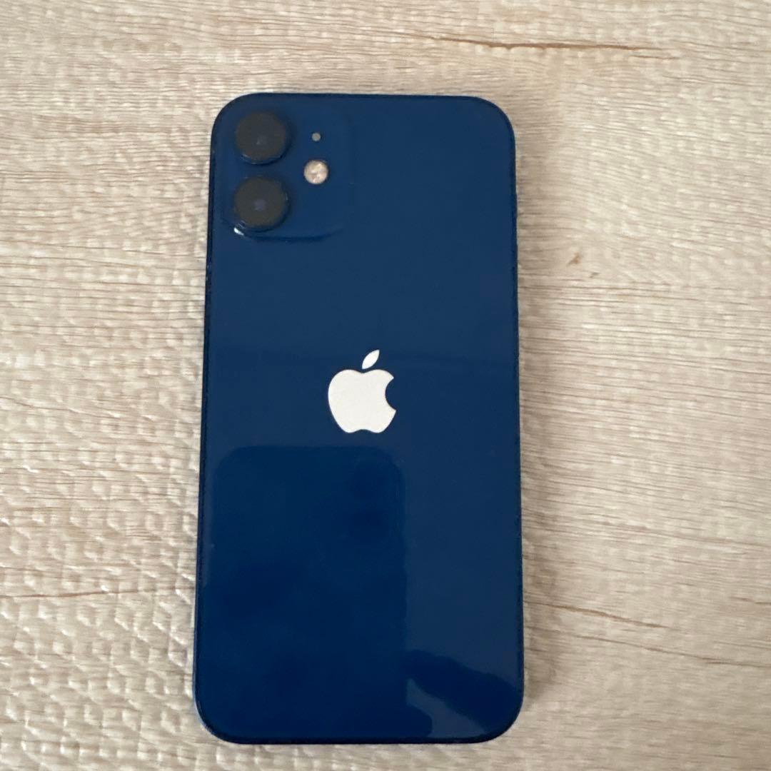 iPhone 12 mini ブルー 128GB　バッテリー74%