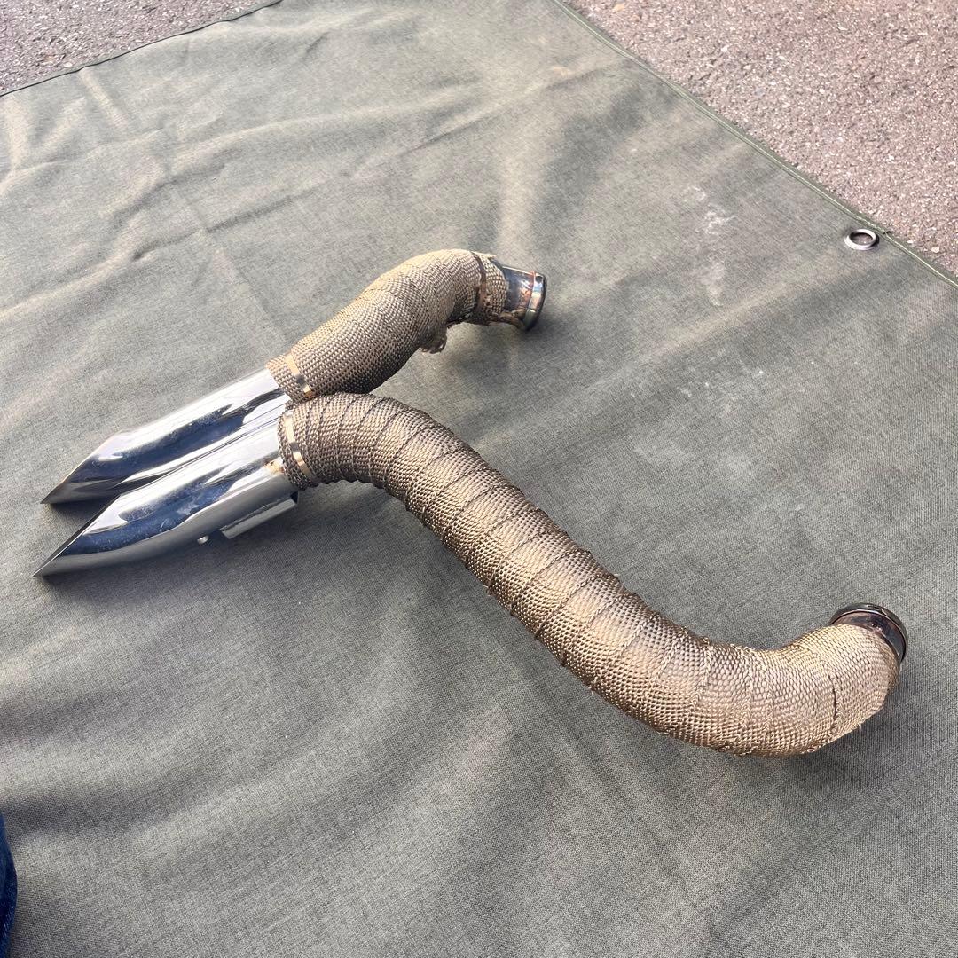 Harley Davidson Yパイプマフラー