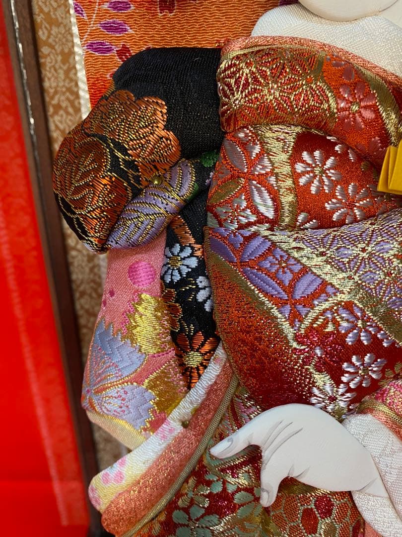 東京久月　羽子板　ガラスケース１３号・間口約２５×奥行約２３×高さ約４８㎝