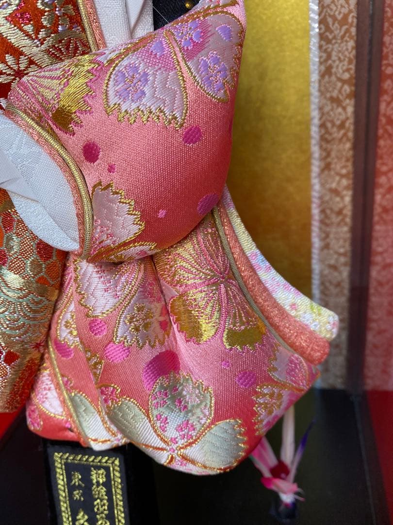 東京久月　羽子板　ガラスケース１３号・間口約２５×奥行約２３×高さ約４８㎝