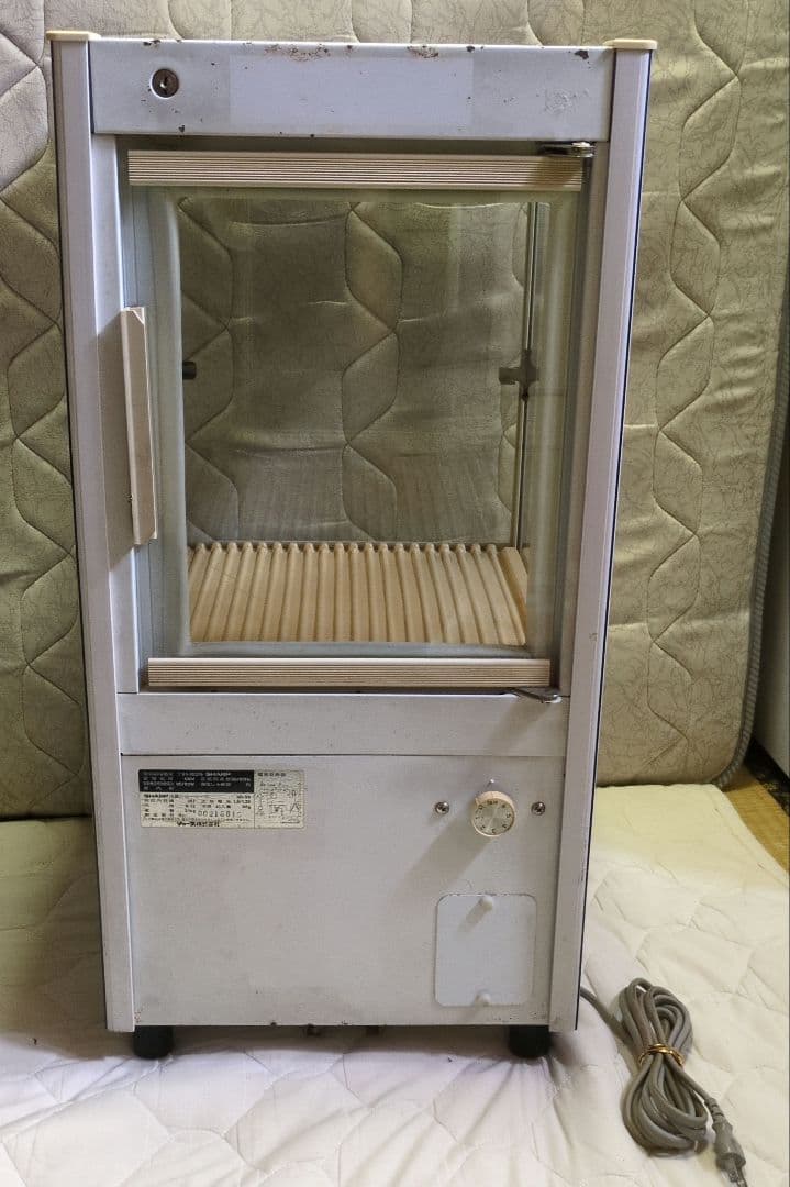 ★希少　アルギンＺロゴ入り　SHARPシャープ　冷蔵ショーケース　動作確認済み