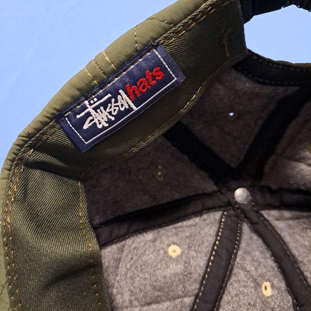 値下げ！希少！！【Stussy】キャップ ベージュ/オリーブ LA