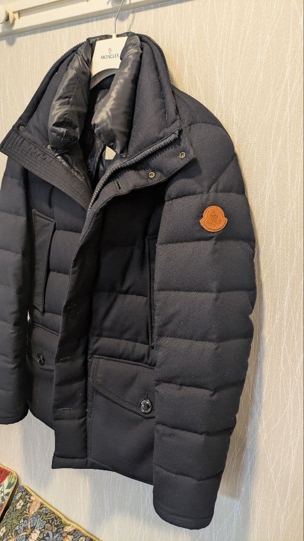 ✨モンクレールネイビーダウンコート✨大人オシャレ‼️