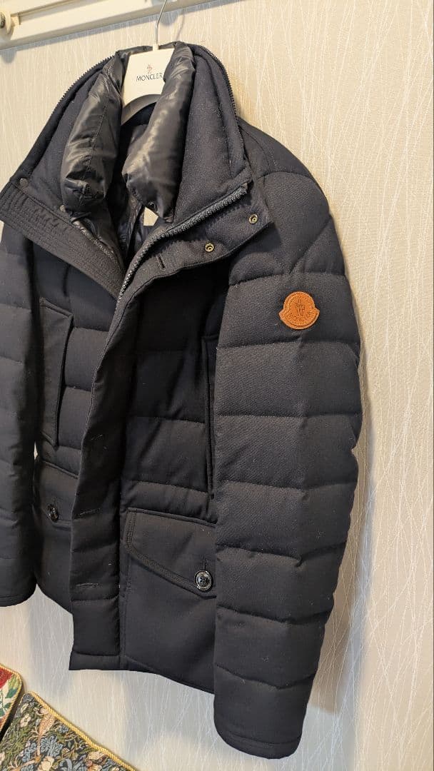 ✨モンクレールネイビーダウンコート✨大人オシャレ‼️