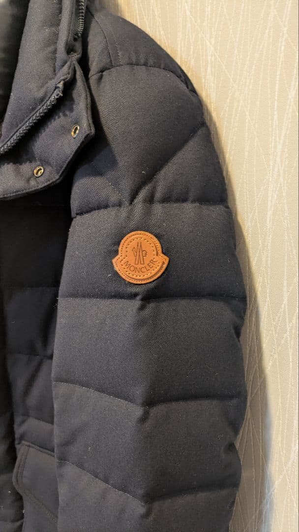 ✨モンクレールネイビーダウンコート✨大人オシャレ‼️