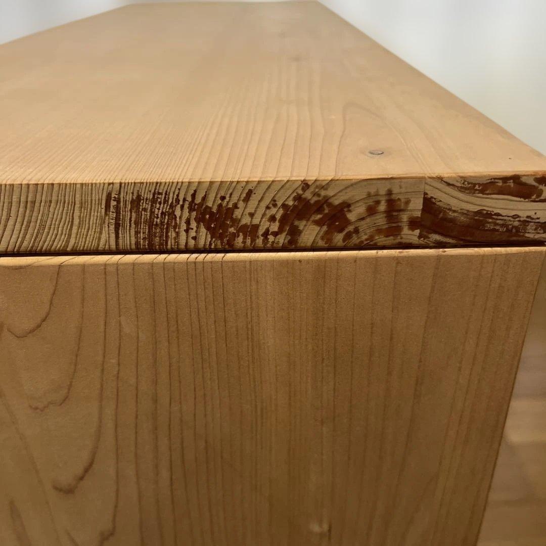 木製ローボード（紀州檜製 ）ベルメゾン