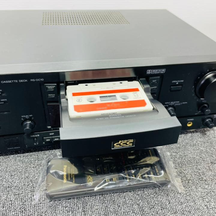 Panasonic コンパクトカセットデッキ DCCデッキ RS-DC10