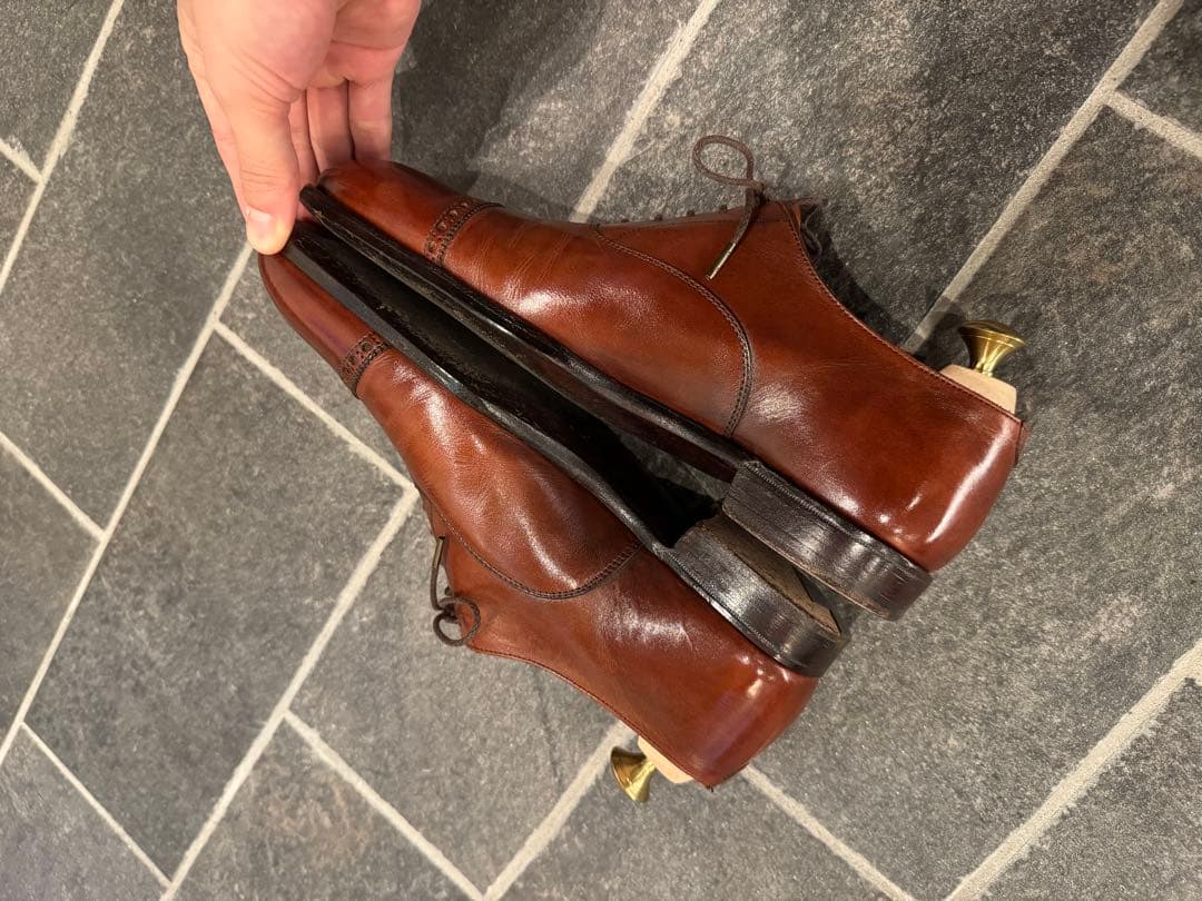 純正ツリーセット クロケット＆ジョーンズ BELGRAVE3 UK5.5