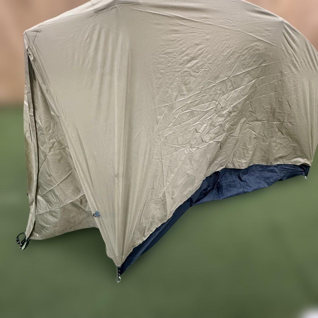 極美品モンベル　ムーンライトテント2型アイボリー　ゆるキャン△志麻リン