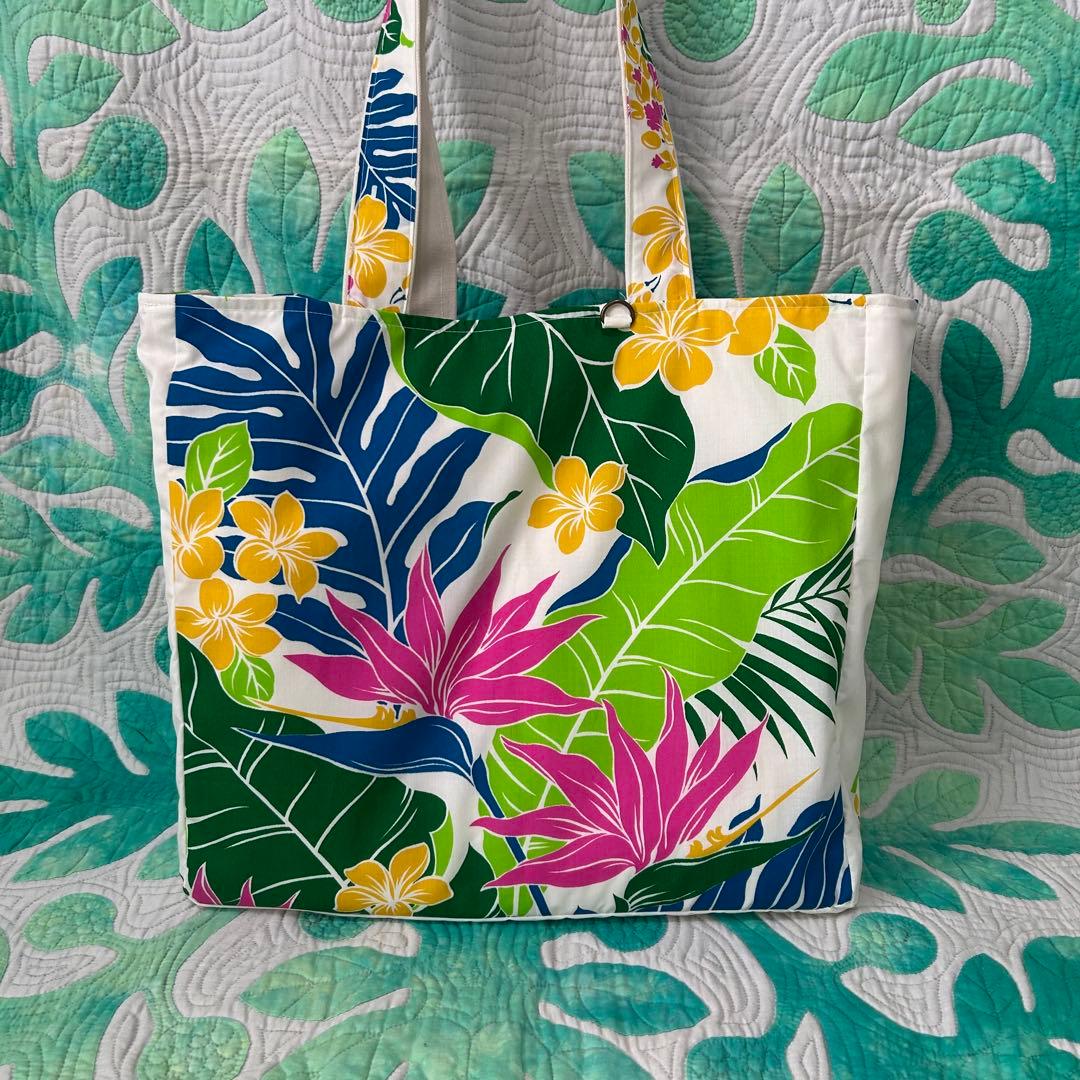 にゃー様　ハワイアンバッグ　イプケース　巾着