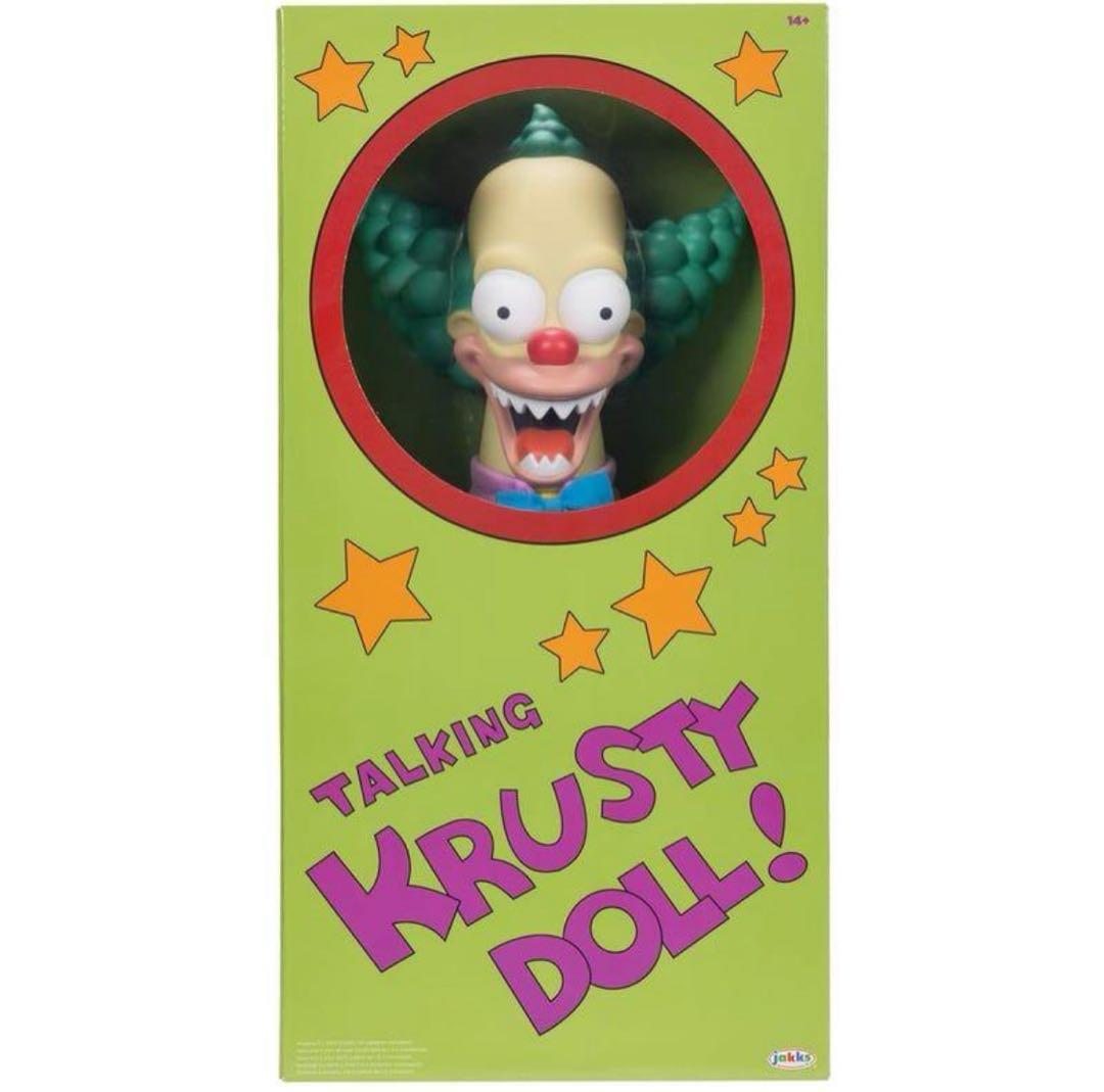 シンプソンズ クラスティ・ザ・クラウン トーキングフィギュア JAKKS