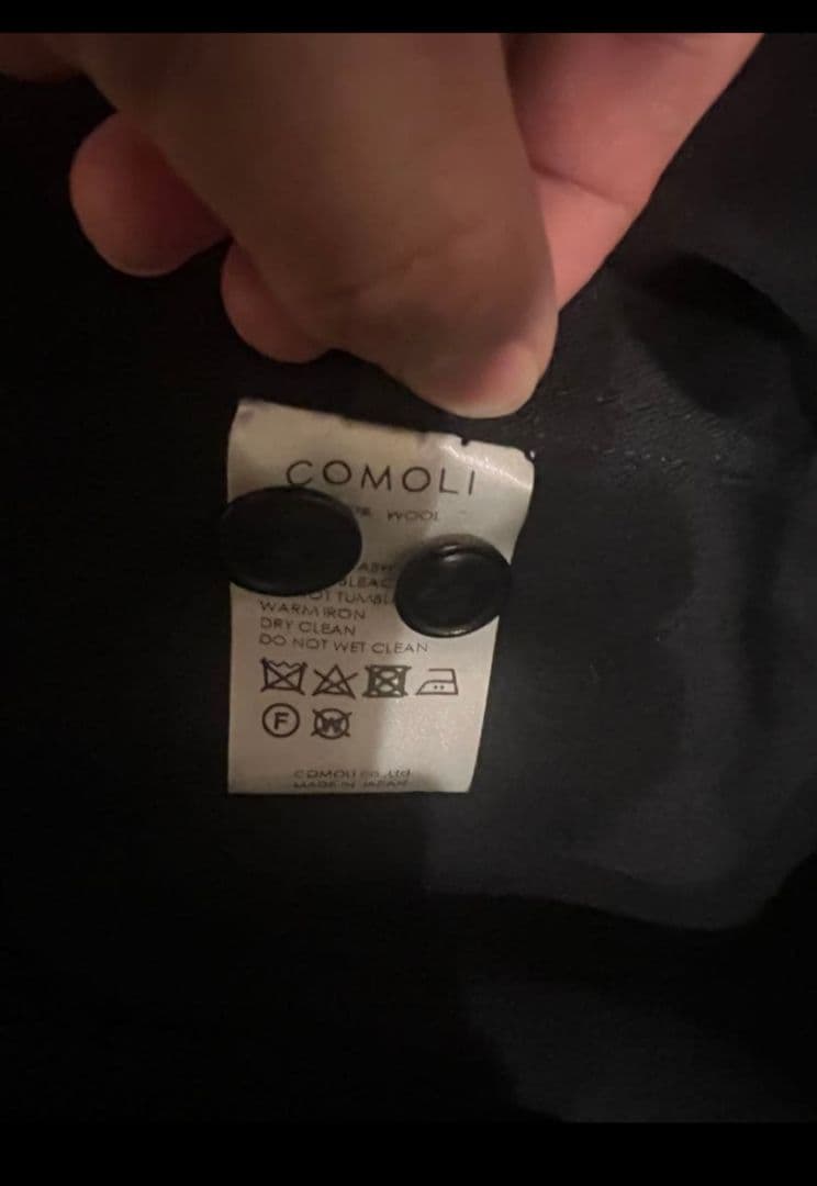 COMOLI / コモリ　ウールギャバ オールインワン2 美品