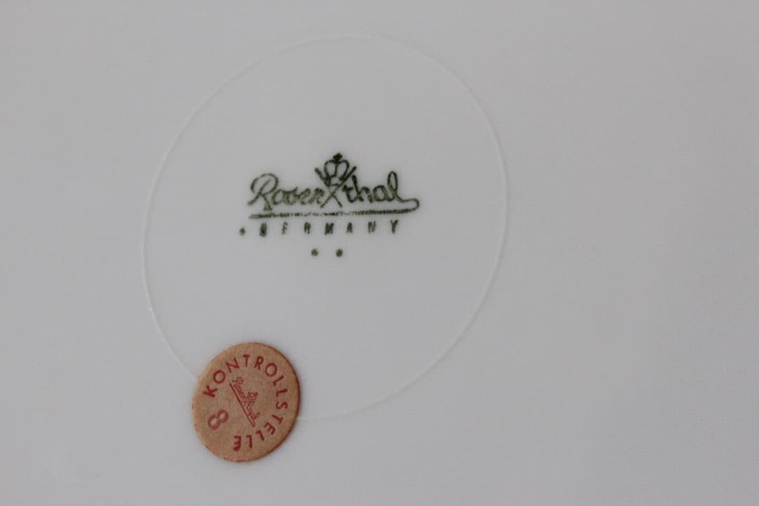 Rosenthal　ローゼンタール　ラプソディー　２２cmプレート　５枚　廃盤