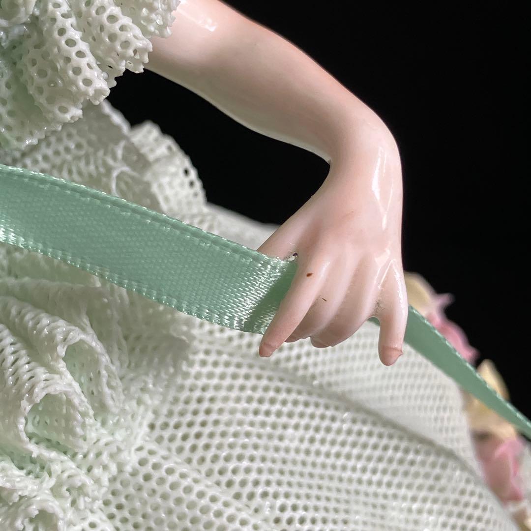 【匿名配送/希少】アイリッシュドレスデン/フィギュリン/エメラルドコレクション