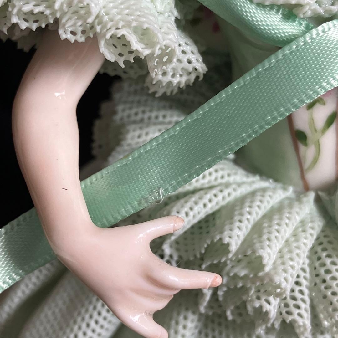 【匿名配送/希少】アイリッシュドレスデン/フィギュリン/エメラルドコレクション