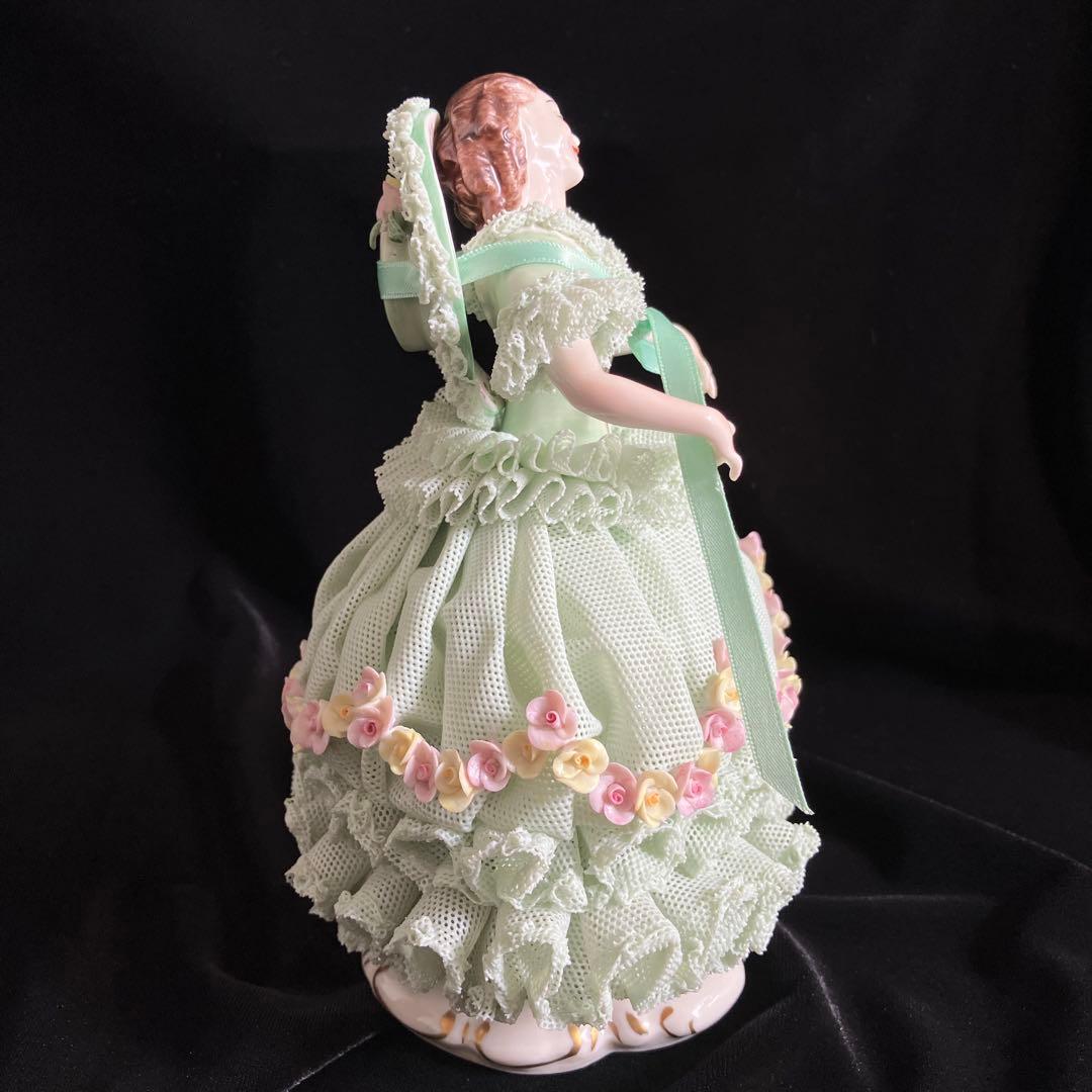 【匿名配送/希少】アイリッシュドレスデン/フィギュリン/エメラルドコレクション