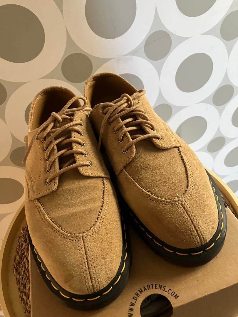 ドクターマーチン 5ホール スェード US9 日本サイズ27 2046 SAND